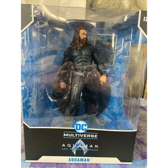 DC Multiverse Aquaman and Lost Kingdom Stealth Suit 12" W/ Sunken Citadel Pirate - Picture 2 of 9